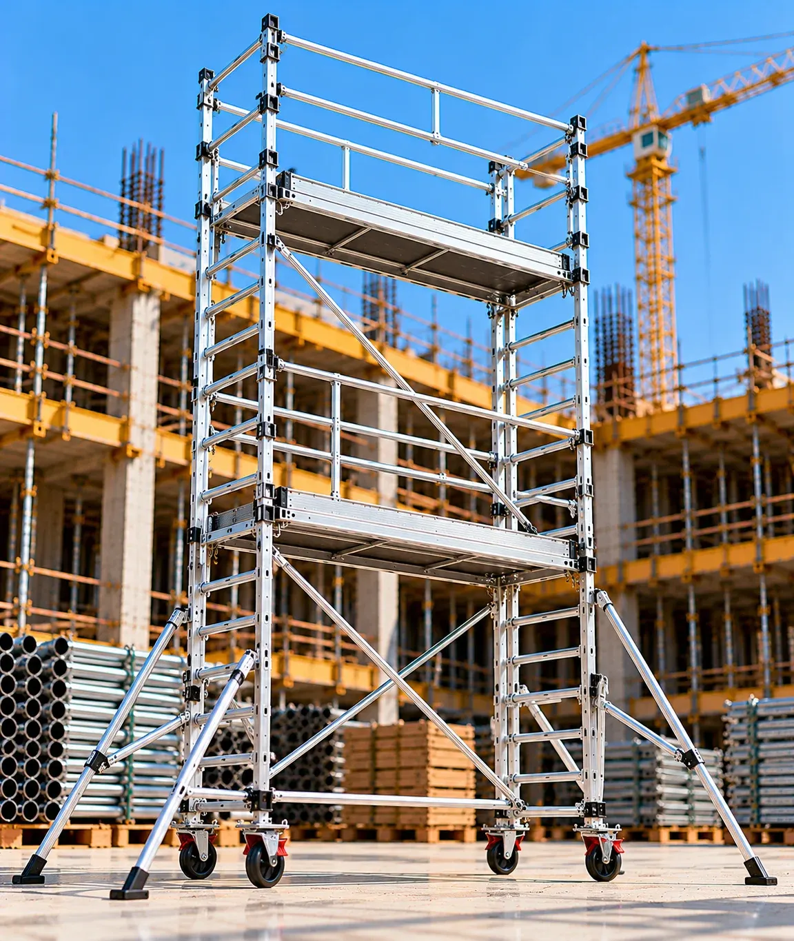 Aluminium Mobile Scaffolding Saudi Arabia