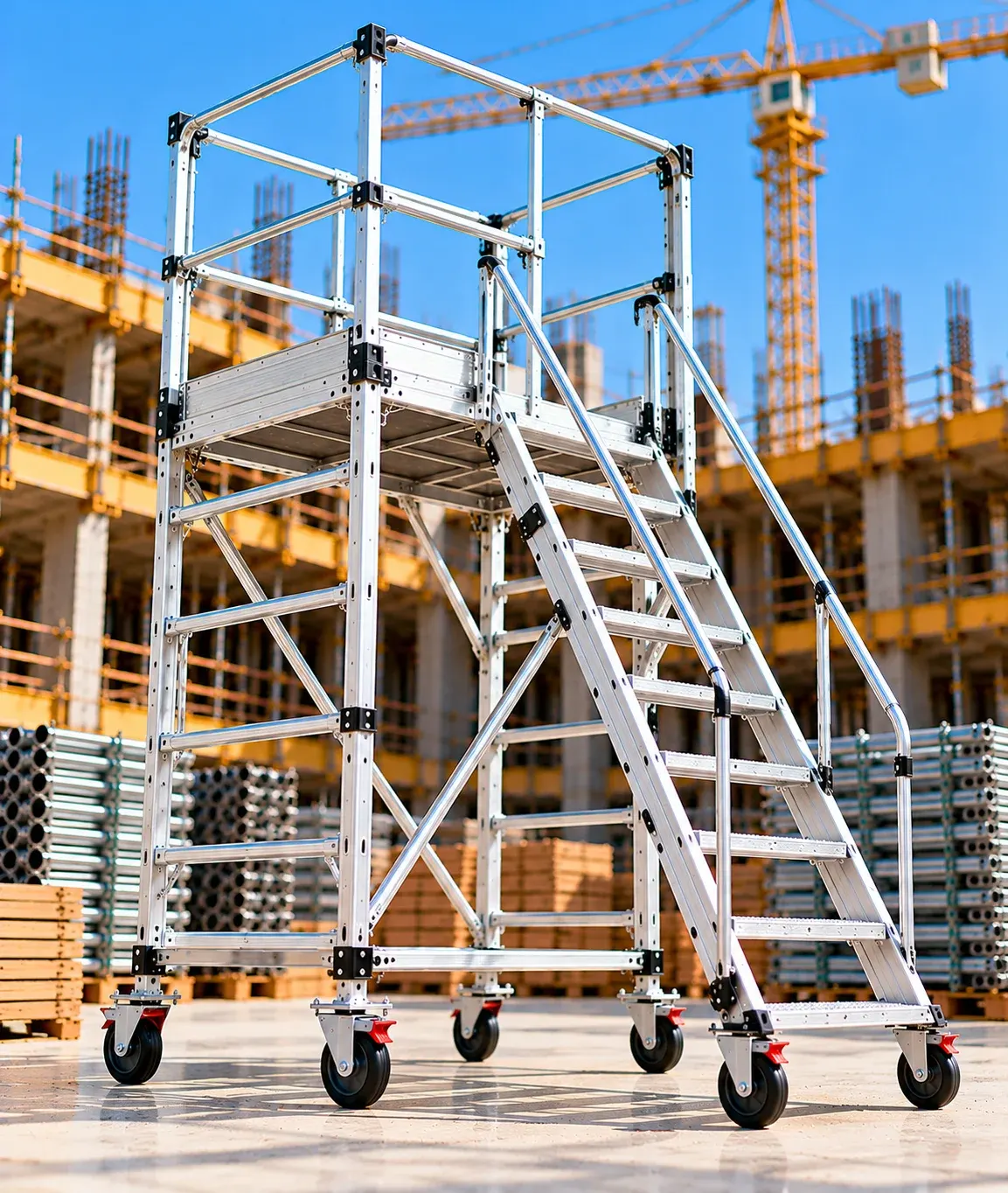 Aluminium Podium Scaffolding Across Saudi Arabia