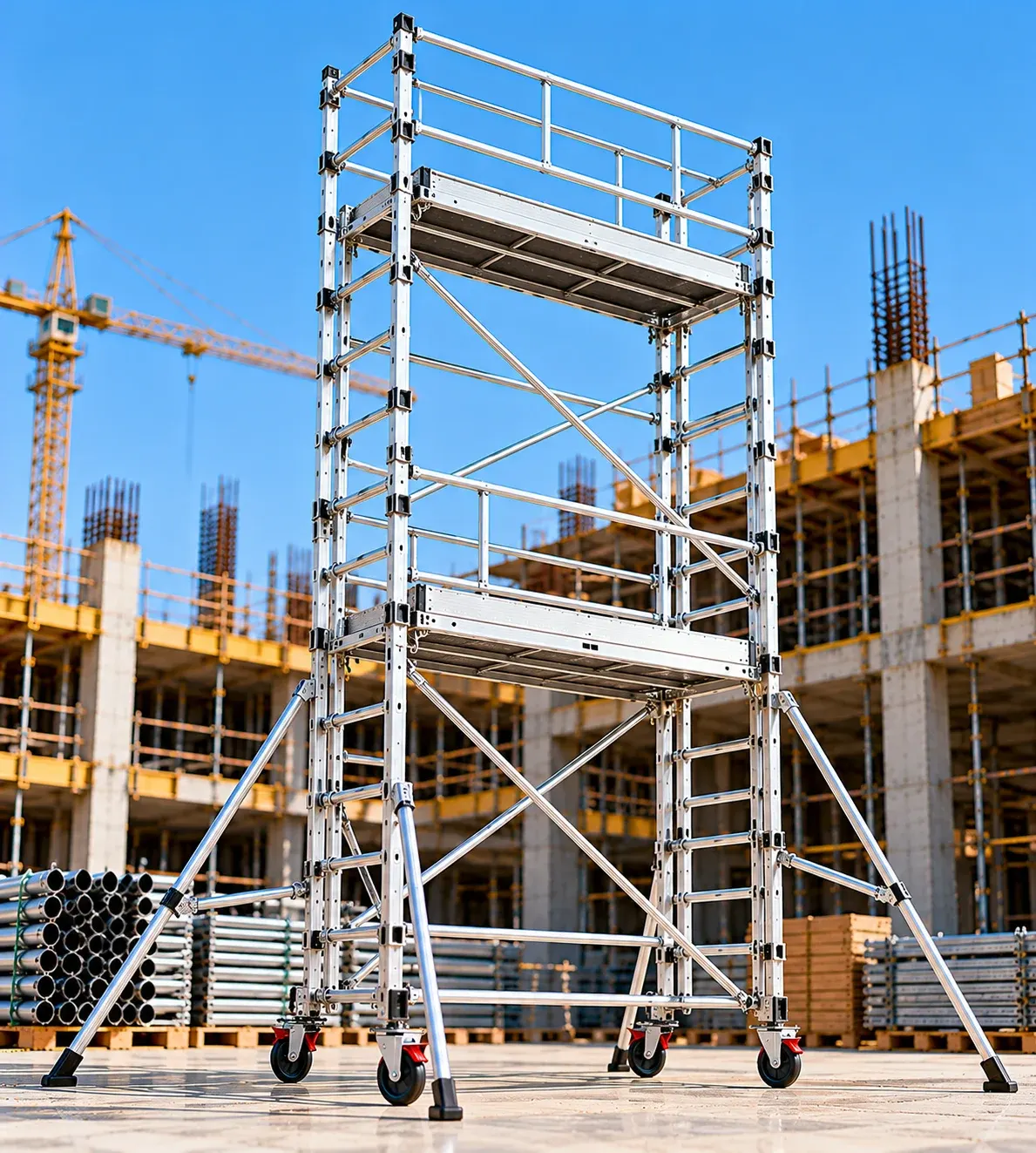 Aluminium Scaffolding Rental in Al Khobar