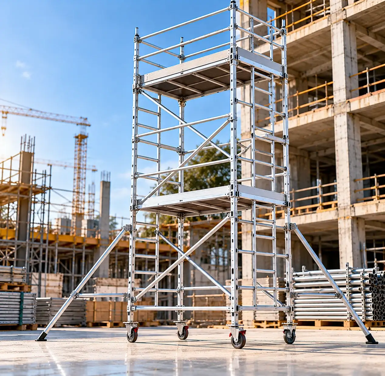 Aluminium Scaffolding Saudi Arabia