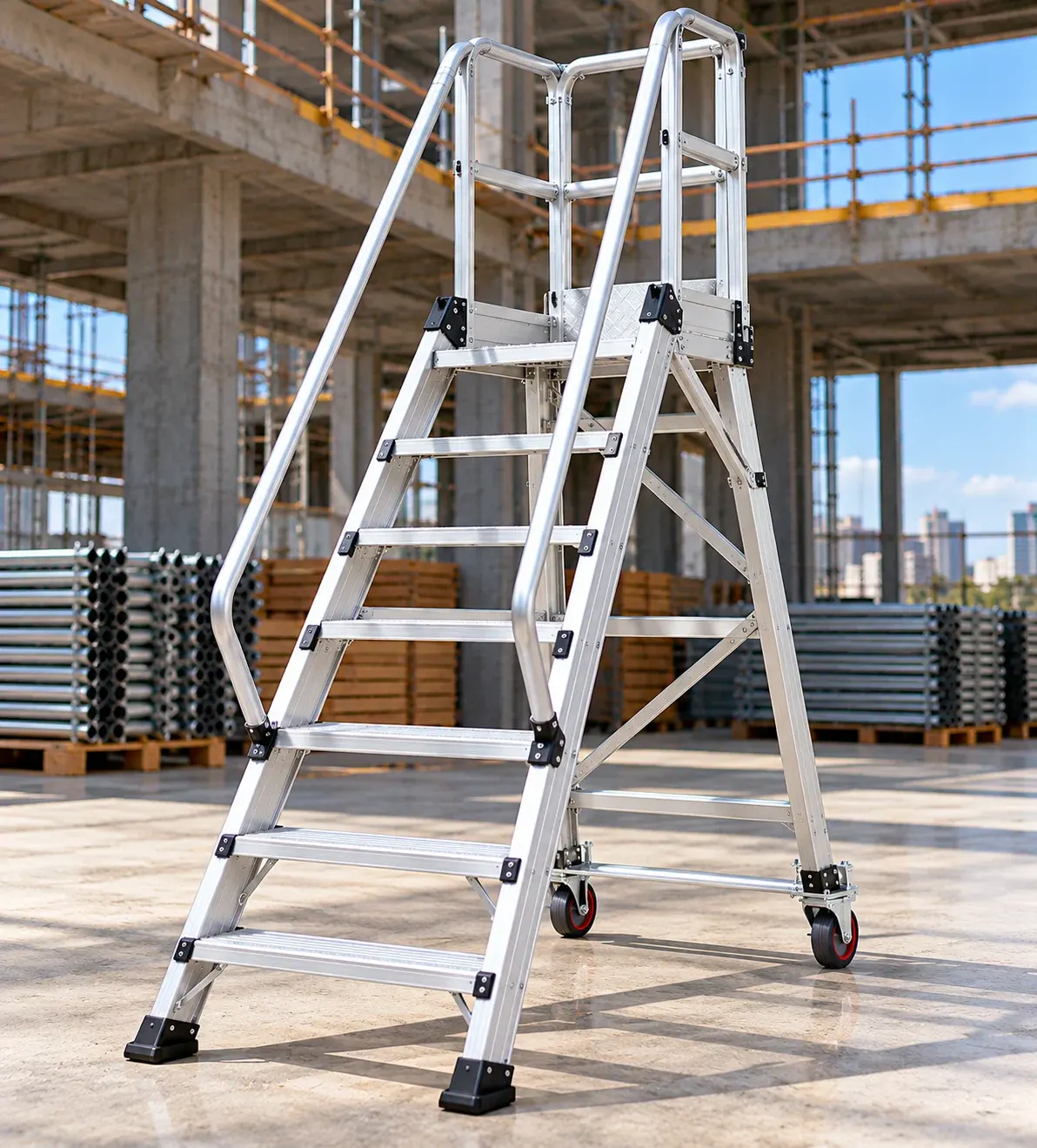 Platform Aluminium Ladder Across Saudi Arabia