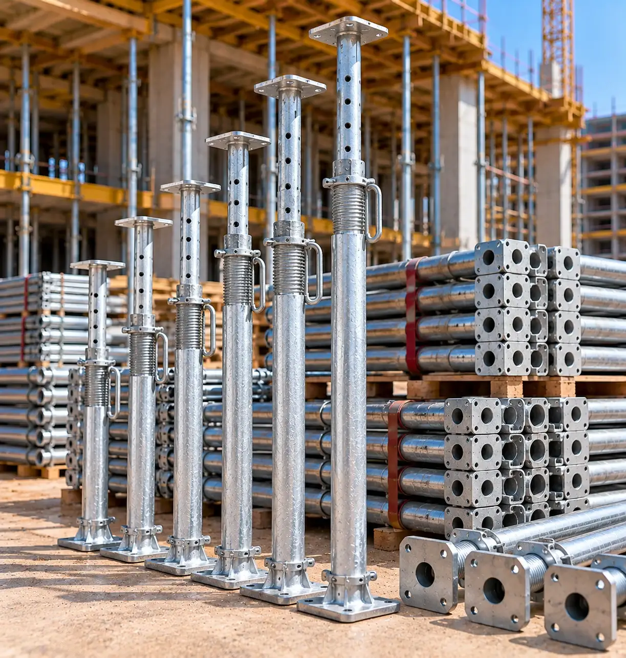 Scaffolding Telescopic Props Across Saudi Arabia