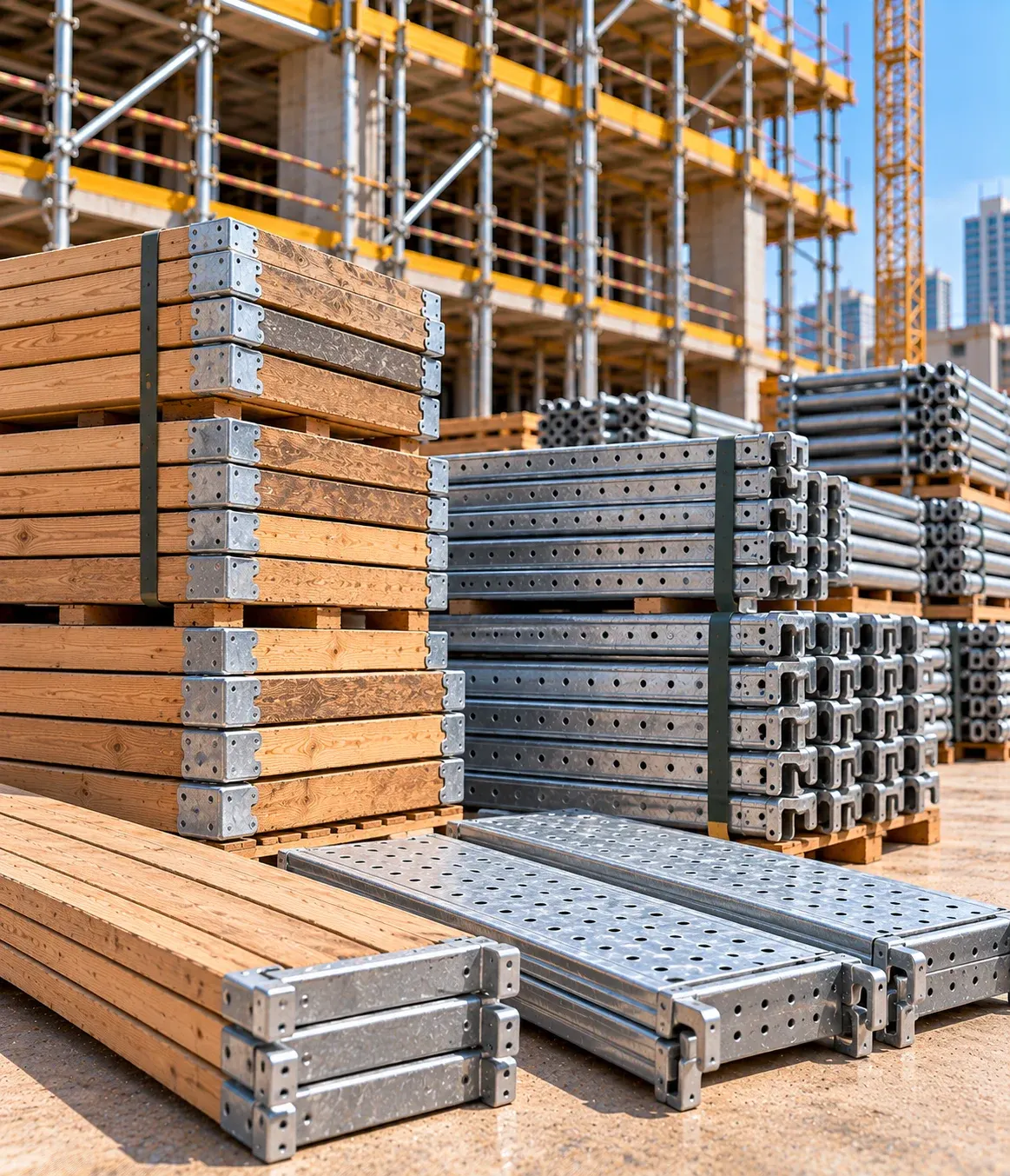 Scaffolding Wooden & Steel Boards Across Saudi Arabia