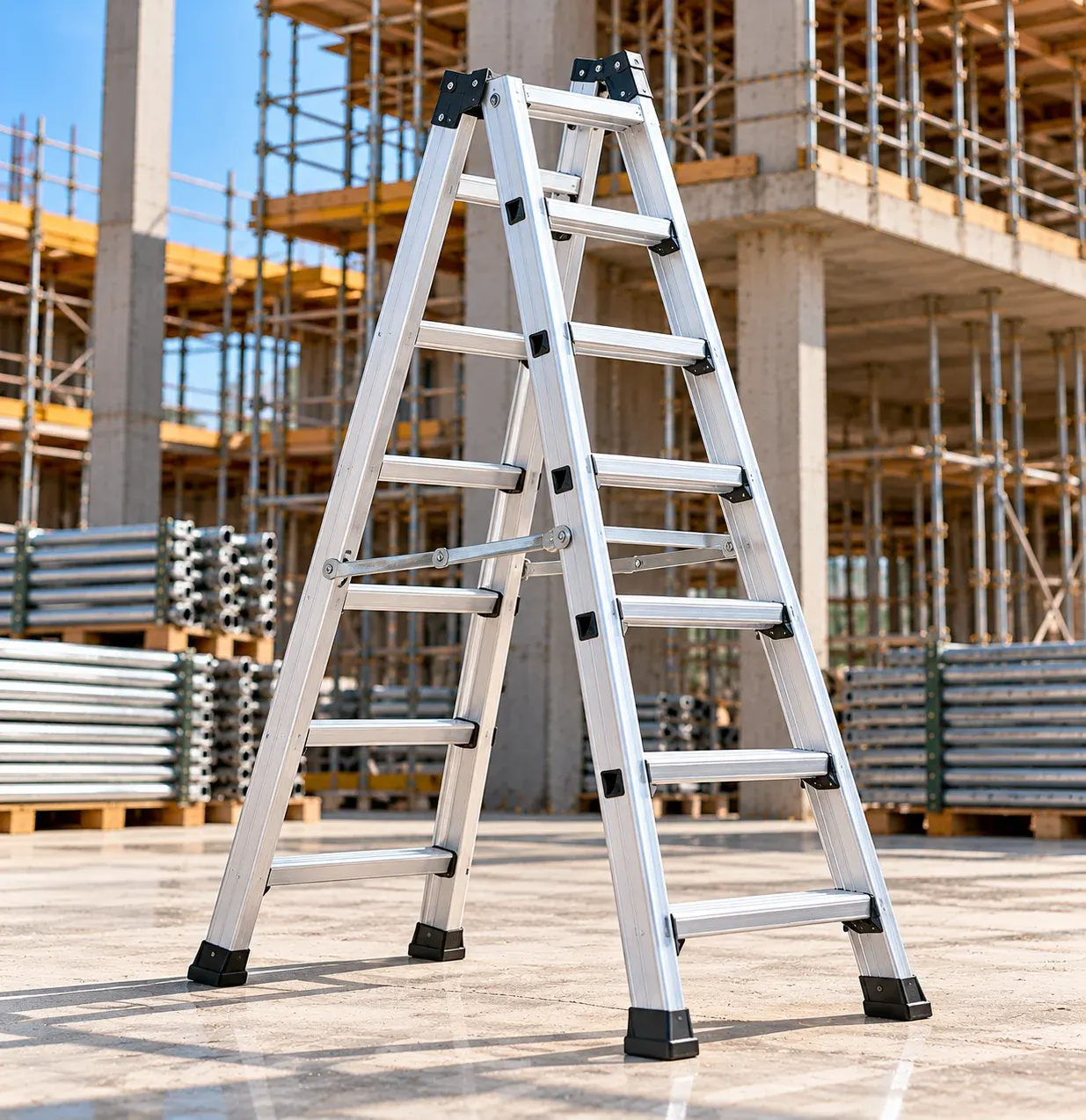 Two Way Aluminium Ladder Saudi Arabia